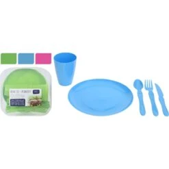 Merkloos Picknick Set 31 Delig Plastic 3 Assorti Kleuren 5 Merkloos Picknick Set 31 Delig Plastic 3 Assorti Kleuren -Huis Keuken 101 0449 1 3