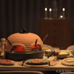 Pizzarette 4 Persoons Emerio -Huis Keuken 101 0768 4 1