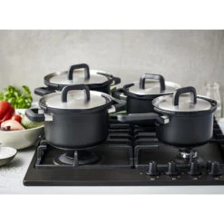 BK Flow Cool Black RVS Pannenset 4-delig -Huis Keuken 101 1764 2 1