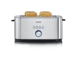 Severin Broodrooster Voor 4 Sneetjes XXL MetBagelfunctie AT 2512 6 Severin Broodrooster Voor 4 Sneetjes XXL MetBagelfunctie AT 2512 -Huis Keuken 101 2512 3 1