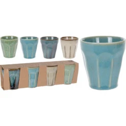 Excellent Houseware Mokken Zonder Oor 4 Stuks -Huis Keuken 101 5120 4 1