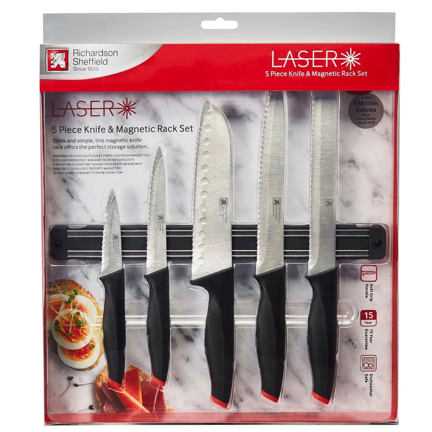 Richardson Sheffield Laser Messenset 5-Delig 1 Richardson Sheffield Laser Messenset 5-Delig