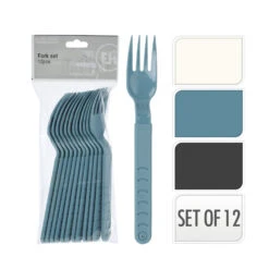 Excellent Houseware Vorkenset 18,5 Cm 12 Stuks -Huis Keuken 101 5924 4 1
