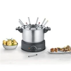 Severin Fondue 1500W 8-persoons Zwart FO 2470 -Huis Keuken 101 6903 5 1