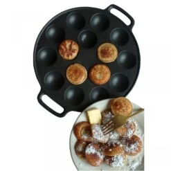 Poffertjesplaat Gietijzer -Huis Keuken 102 0093 3 1