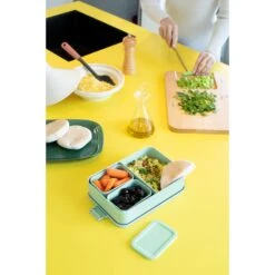 Brabantia Make & Take Bento Lunchbox Groot Jade Groen 11 Brabantia Make & Take Bento Lunchbox Groot Jade Groen -Huis Keuken 102 3527 6 1