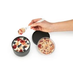 Brabantia Make En Take Yoghurtbeker 0,5 Liter Donkergrijs -Huis Keuken 102 4180 4 1