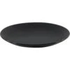 Bord 21cm Mat Zwart