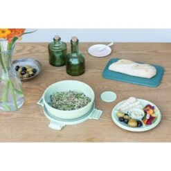 Brabantia Make En Take Salade Lunchkom 1,3 Liter Jade Groen -Huis Keuken 102 6382 6 1