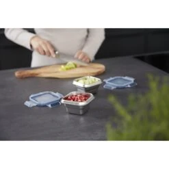 Tefal Masterseal RVS Vershouddoos Vierkant 0.2 L 11 Tefal Masterseal RVS Vershouddoos Vierkant 0.2 L -Huis Keuken 104 0810 6 1