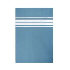 Theedoek Streep EM Kitchen 50x70 Blauw