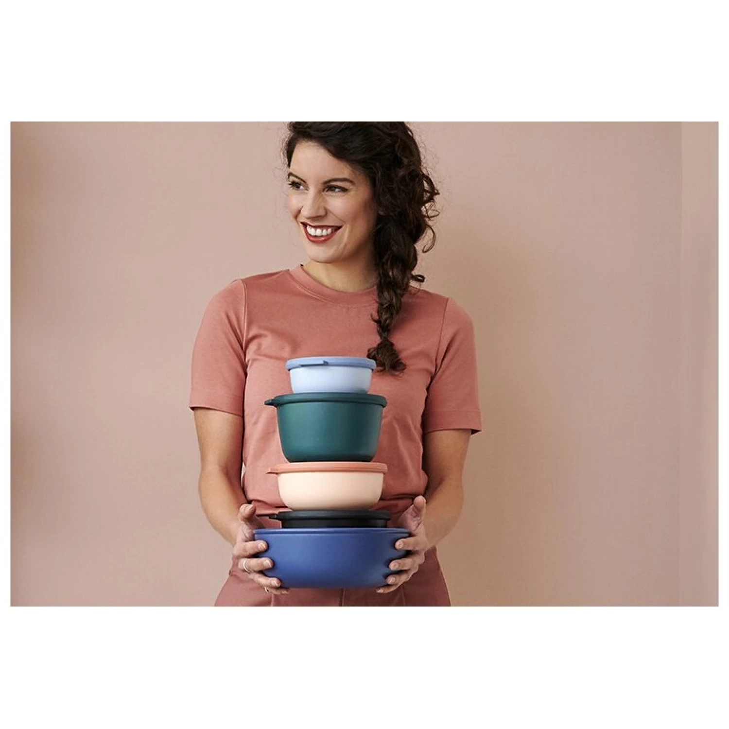 Mepal Cirqula Multikom 0,75 L Nordic White 2 Mepal Cirqula Multikom 0,75 L Nordic White - Afbeelding 2