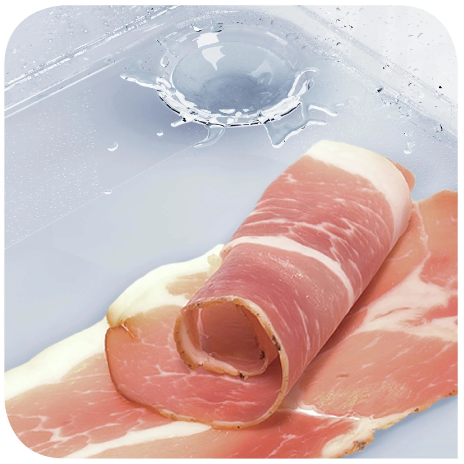 Tefal Fresh Vleeswarendoos Met Condensopvang Systeem - Inhoud2x0.6L - Rechthoe 6 Tefal Fresh Vleeswarendoos Met Condensopvang Systeem - Inhoud2x0.6L - Rechthoe - Afbeelding 6