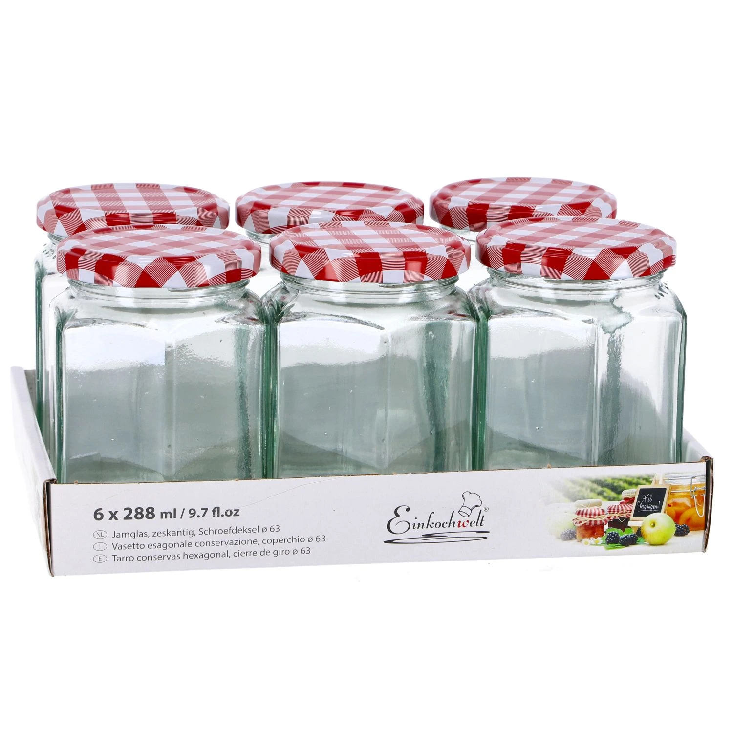 Weck Potjes 6 Stuks 29 Cl 3 Weck Potjes 6 Stuks 29 Cl - Afbeelding 3