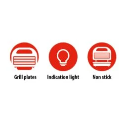 Alpina Contactgrill 750W 14 Alpina Contactgrill 750W -Huis Keuken 209 6779 8 1