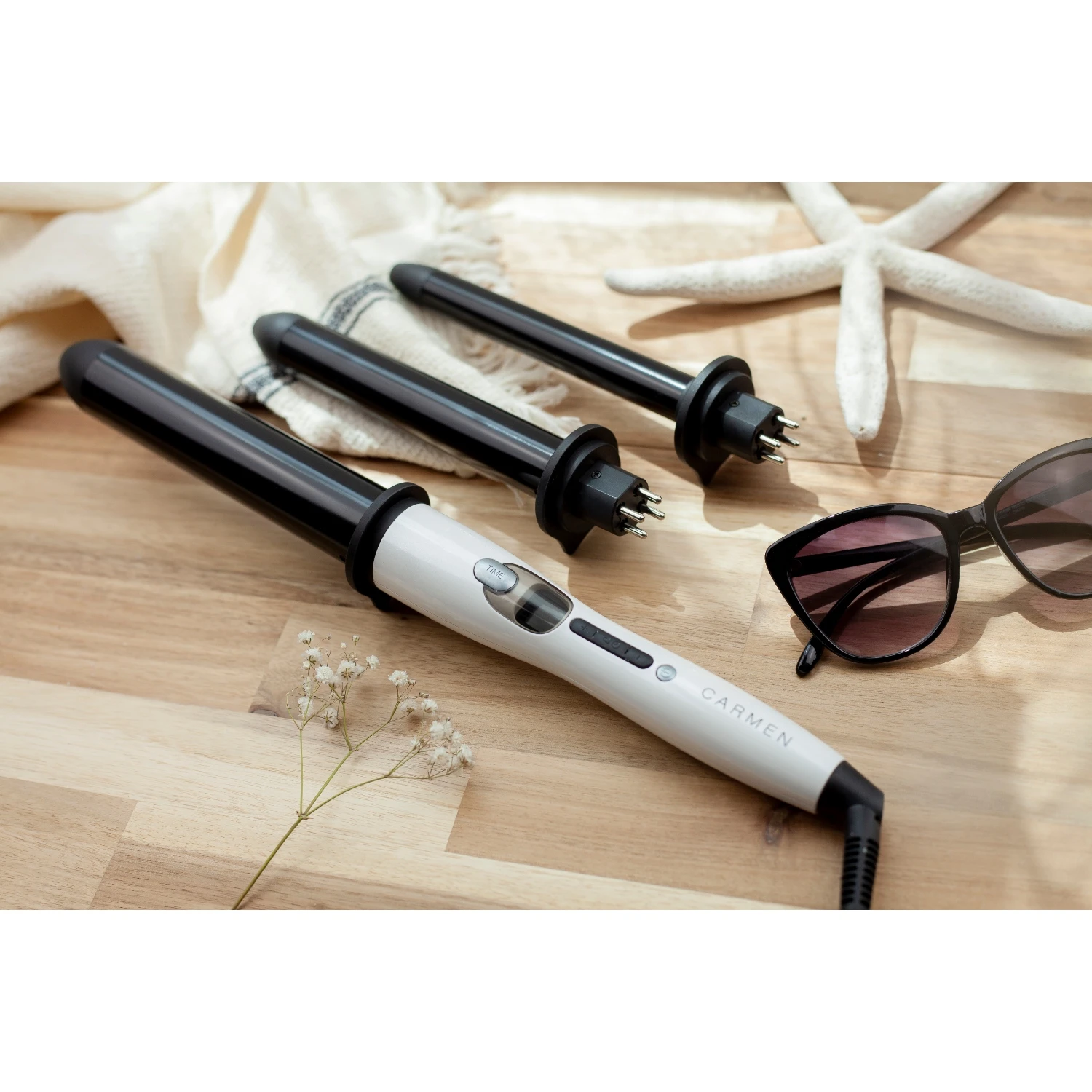 Carmen 3-in-1 Pro Curler Krultang 3 Carmen 3-in-1 Pro Curler Krultang - Afbeelding 3