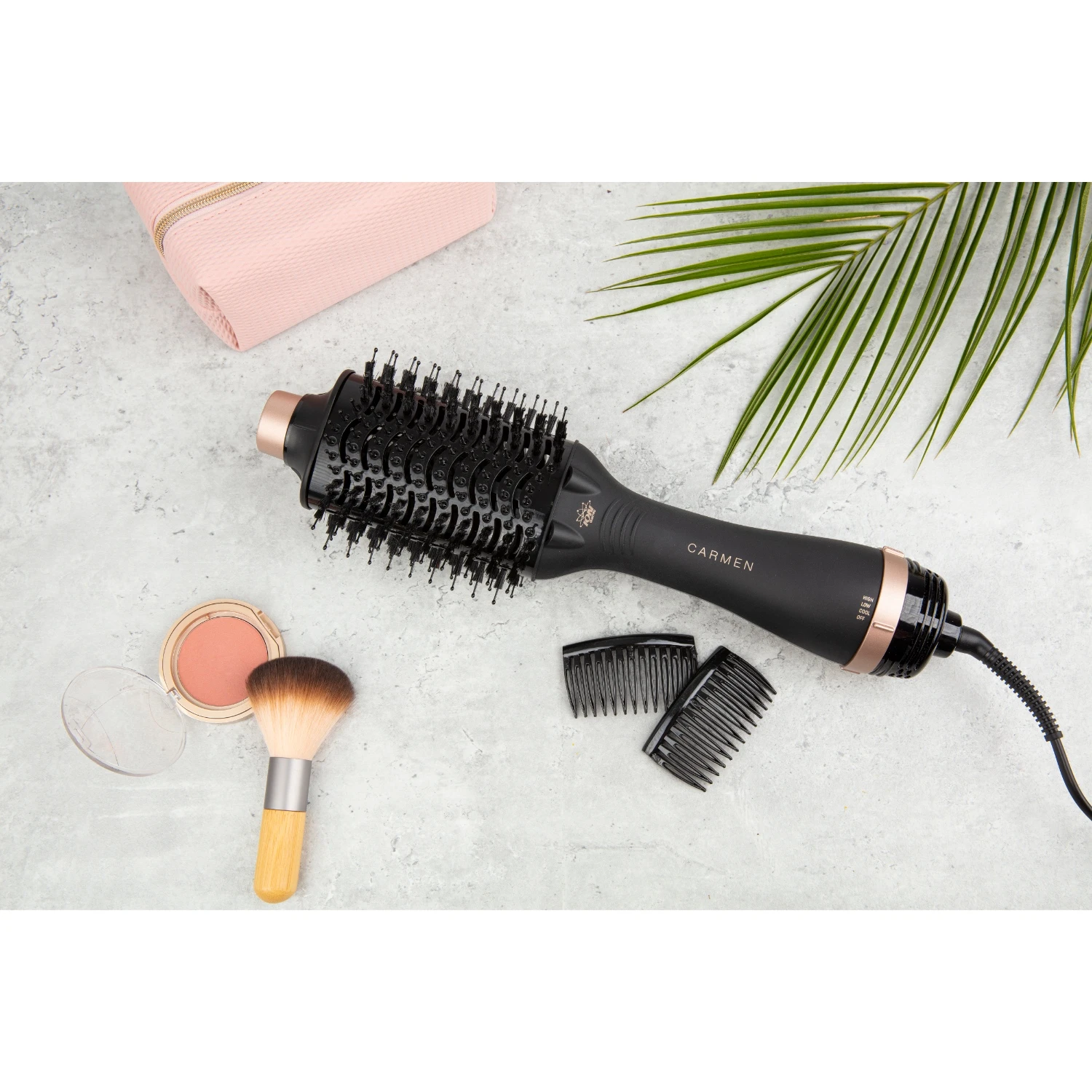 Carmen Oval Brush Stijlborstel 750-900 Watt 2 Carmen Oval Brush Stijlborstel 750-900 Watt - Afbeelding 2