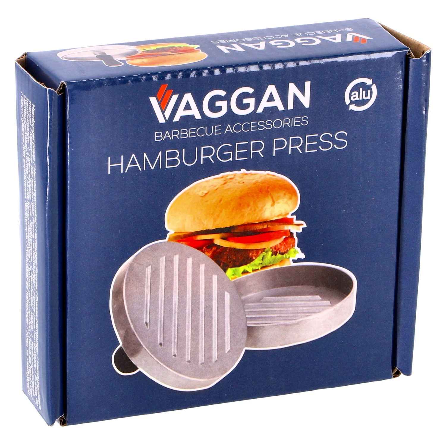 Vaggan Hamburgermaker Aluminium 11,7 X 9cm 6 Vaggan Hamburgermaker Aluminium 11,7 X 9cm - Afbeelding 6