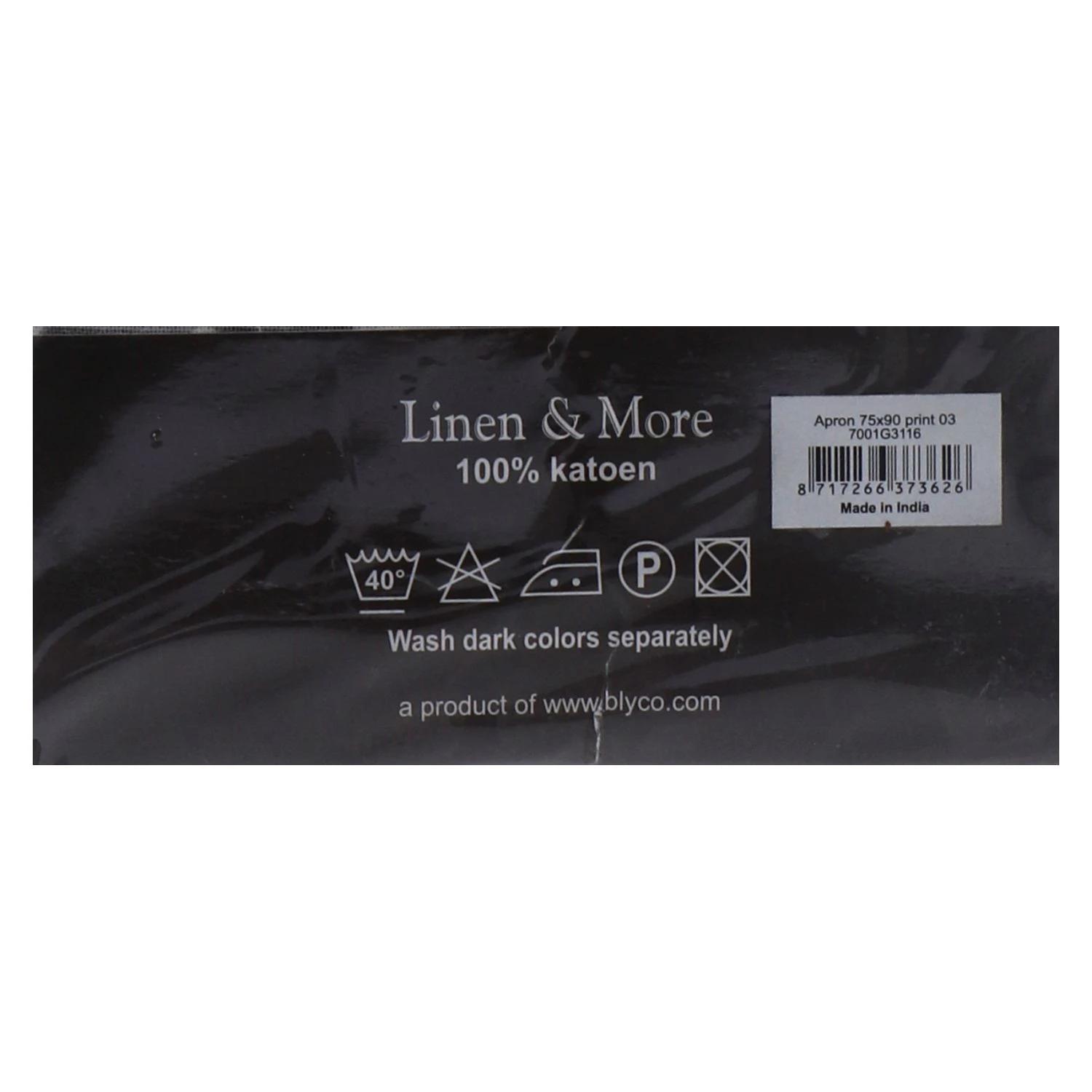 Schort Grijs + Tekst 7 Schort Grijs + Tekst - Afbeelding 7